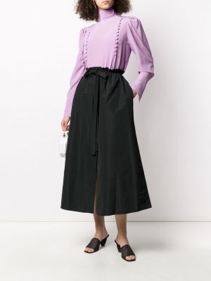 Blusa con botones Givenchy violeta