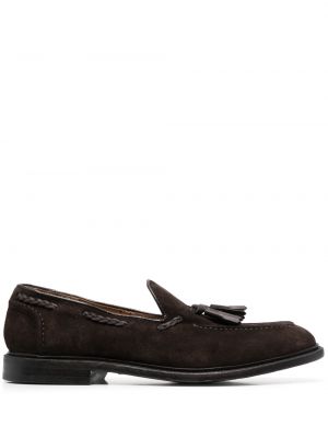 Seemisnahksed loafer-kingad Cenere Gb pruun