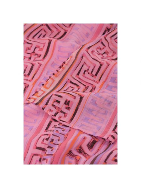 Klassisches midikleid mit v-ausschnitt Fabienne Chapot pink