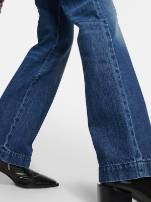 Kõrge vöökohaga sirged teksapüksid Peter Do sinine