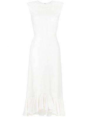 Ruffle dress Giambattista Valli hvit