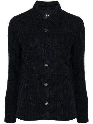 Tweed hemd Chanel Pre-owned blau