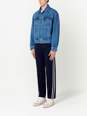 Jeansjacke mit geknöpfter Ami Paris blau