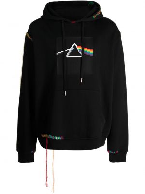 Hoodie con stampa Mostly Heard Rarely Seen 8-bit nero