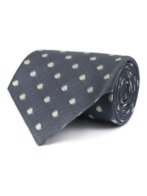 Шелковый галстук Tom Ford синий