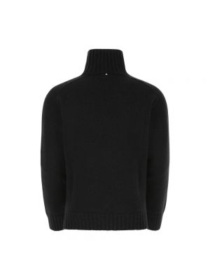 Jersey cuello alto de lana Oamc negro