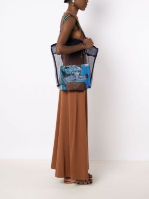 Shopper kabelka se síťovinou Sarah Chofakian