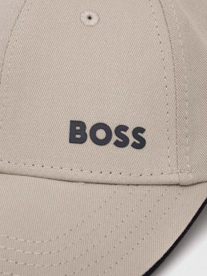 Șapcă din bumbac Boss Green