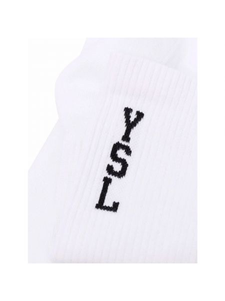 Socken Saint Laurent weiß