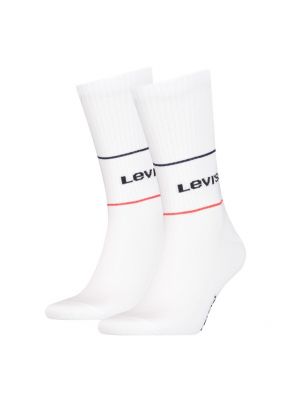 Calcetines de cintura alta Levi's blanco