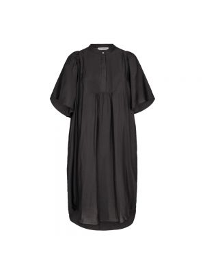 Sukienka midi z dekoltem w serek Co'couture czarna
