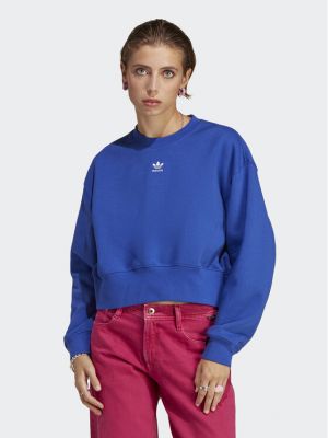 Bluză cu croială lejeră Adidas albastru