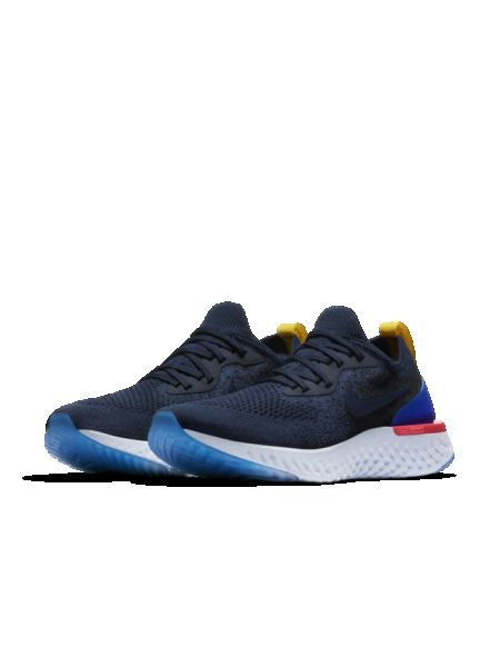 Damskie buty do biegania Nike Epic React Flyknit - Niebieski