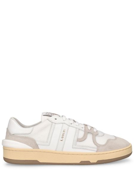 Læder sneakers Lanvin hvid