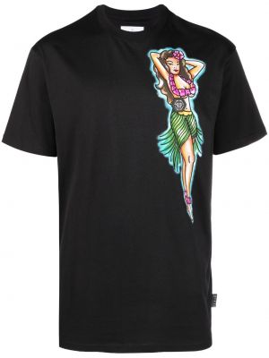 Kortærmet t-shirt Philipp Plein sort