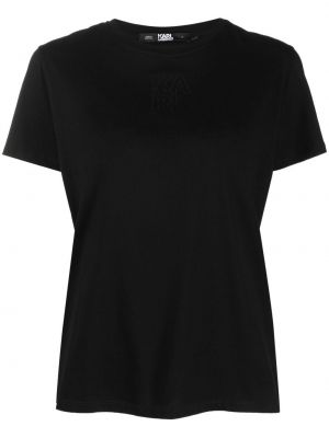 T-shirt Karl Lagerfeld svart