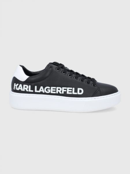 Sneakersy skórzane Karl Lagerfeld
