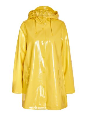 Παλτό Noisy May κίτρινο