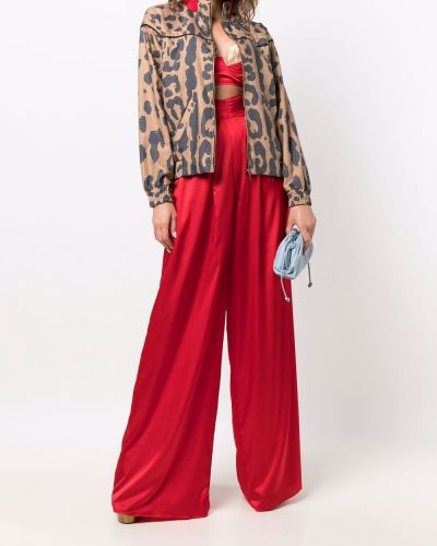 Chaqueta bomber con estampado leopardo animal print Atu Body Couture