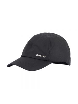 Wodoodporna czapka Barbour czarna