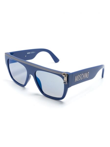 Sonnenbrille mit reißverschluss Moschino Eyewear