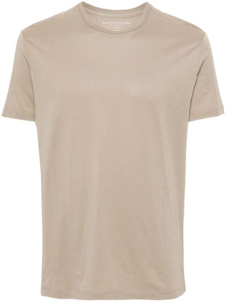 T-shirt Majestic Filatures marron