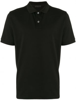 Polo marškinėliai Prada juoda