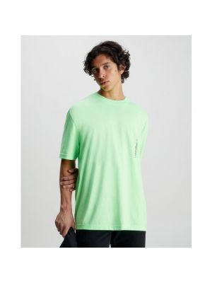Camiseta manga corta Calvin Klein Jeans verde