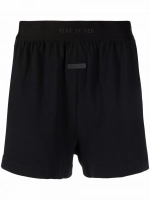 Skli på shorts Fear Of God svart