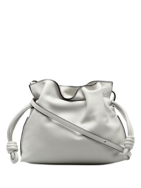 Mini torba Loewe Pre-owned bijela