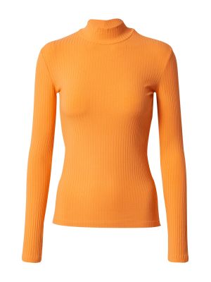 T-shirt a maniche lunghe Edited arancione