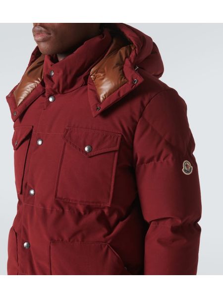 Aşağı ceket Moncler kırmızı