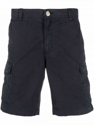 Shorts cargo avec poches Woolrich bleu