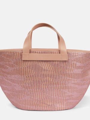 Τσάντα shopper Missoni Mare ροζ