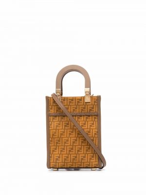 Mini bag Fendi brun