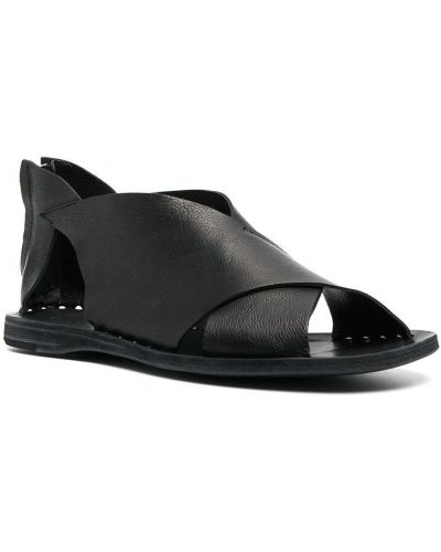 Sandály bez podpatku Officine Creative černé