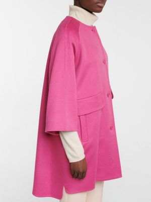 Kratki kaput Max Mara ružičasta