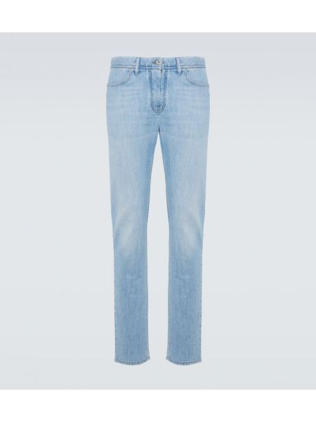 Slank skinny jeans Brioni blå