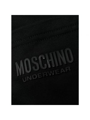 Spodnie sportowe Moschino czarne