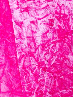 Samt handschuh Versace pink
