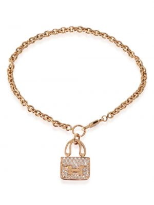 Bracelet en or rose Hermès