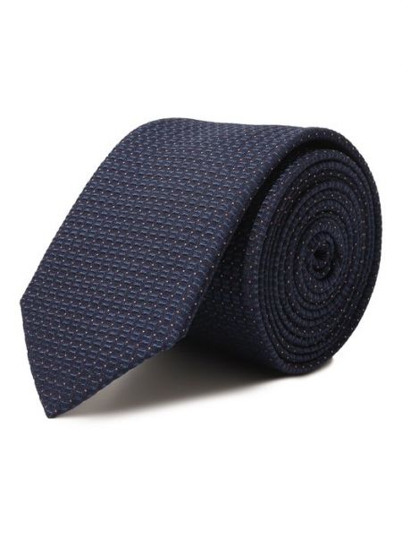 Шелковый галстук Hugo синий