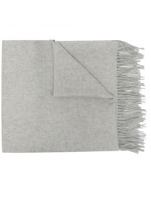 Pletený kašmírový šátek N.peal šedý
