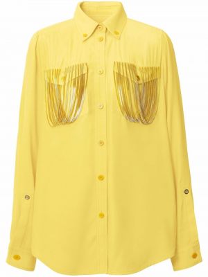 Camisa manga larga Burberry amarillo