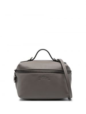 Чанта през рамо Longchamp сиво