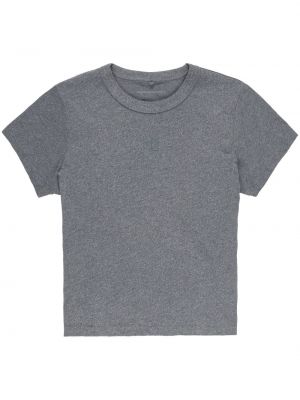 T-shirt à paillettes Alexander Wang gris