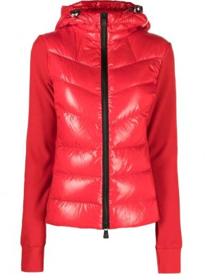 Fleece hoodie Moncler Grenoble rot