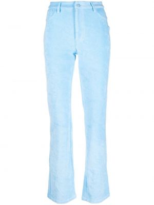 Ravne hlače Maisie Wilen modra