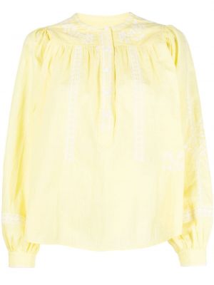 Блуза бродирана Zadig&voltaire жълто
