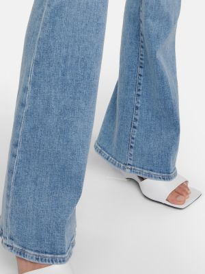 Jeans a zampa Frame blu